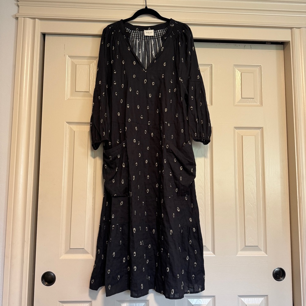 Wrap London Cotton Dress with Pockets